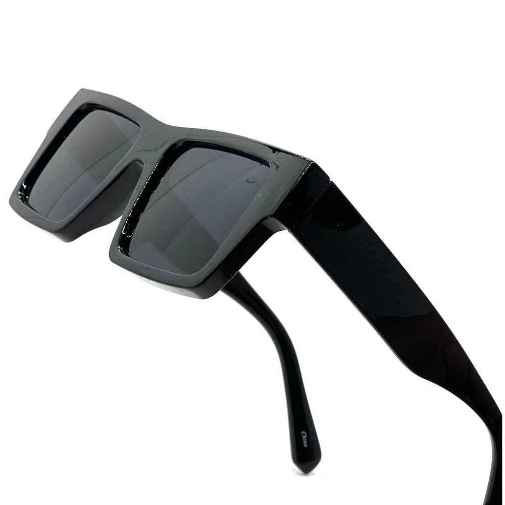 MEN CLASSY THICK BOLD SQUARE SUNGLASSES SPORT‎ CASUAL RETRO DESIGNER FASHION NEW